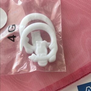 White Owl Ear Gauges various sizes